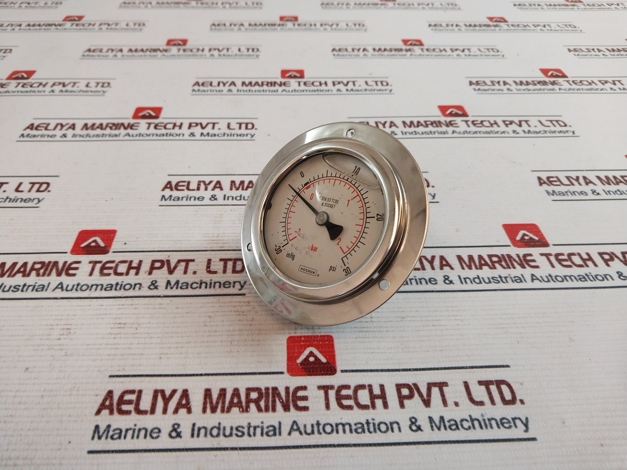 Noshok 316 Ss Pressure Gauge