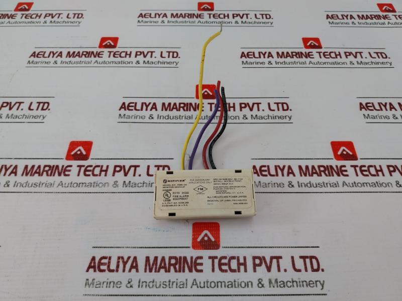 Notifier Fmm-101 Monitor Module 32Vdc 600µA Slc Fire Alarm