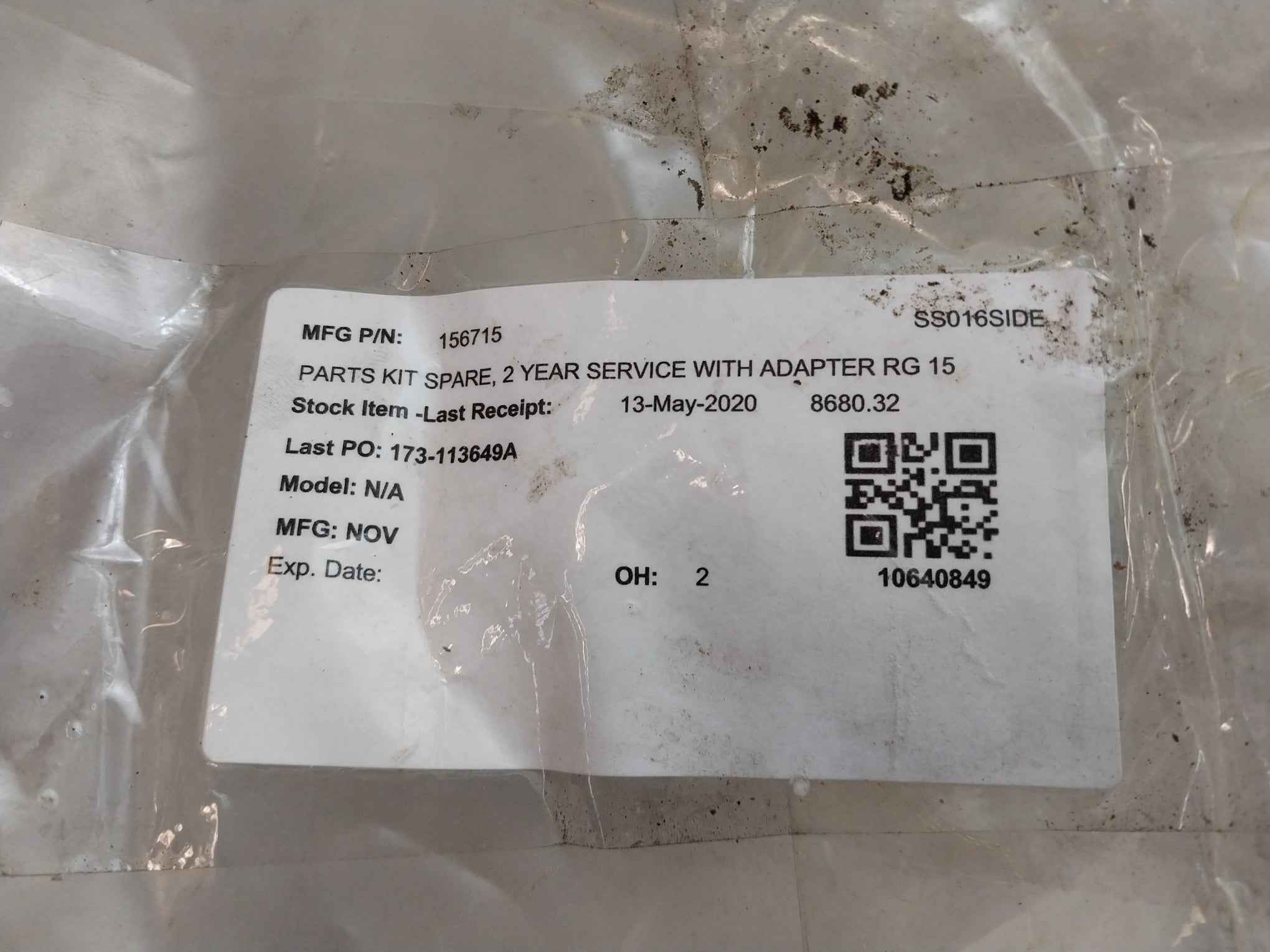 Nov 031294 Polypak Deep Annular Seal & Spare Part Kit Cmc-t6462 18-5M 1" W