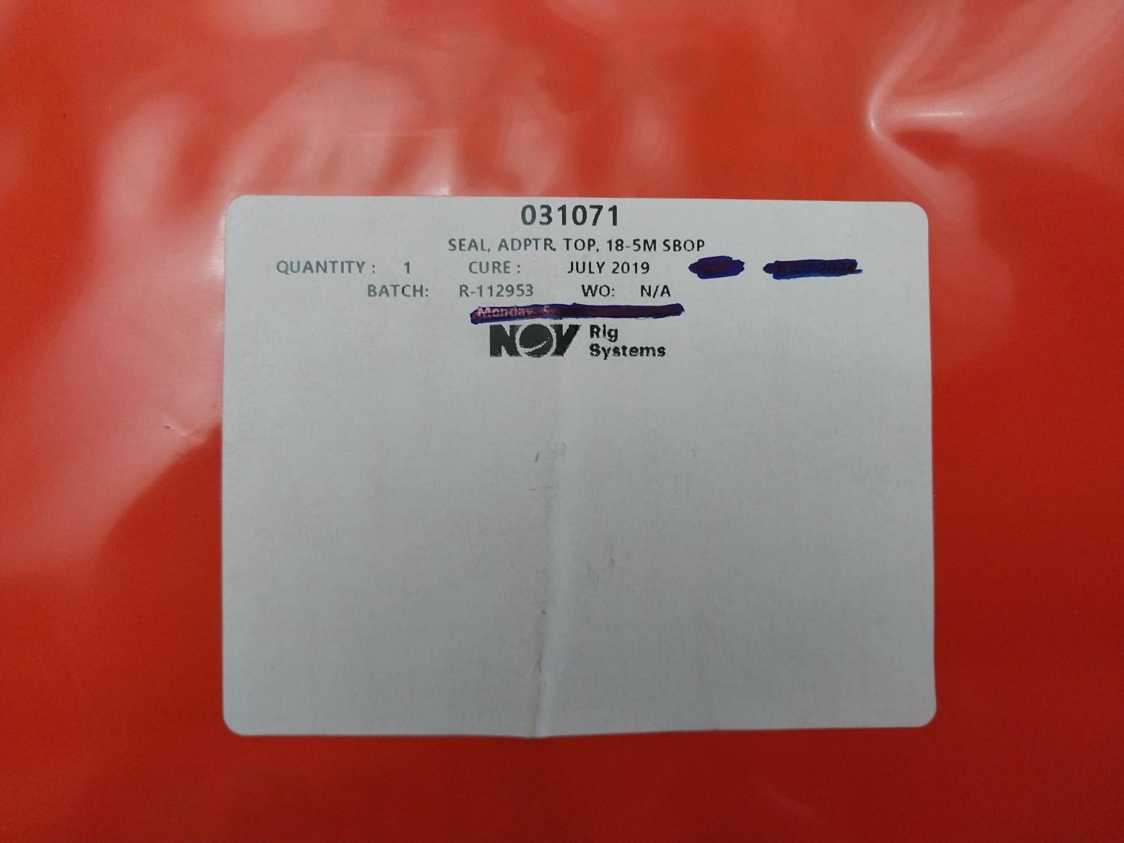 Nov 156715 Seal Kit With Adapter Rg 15 18-5M Sbop
