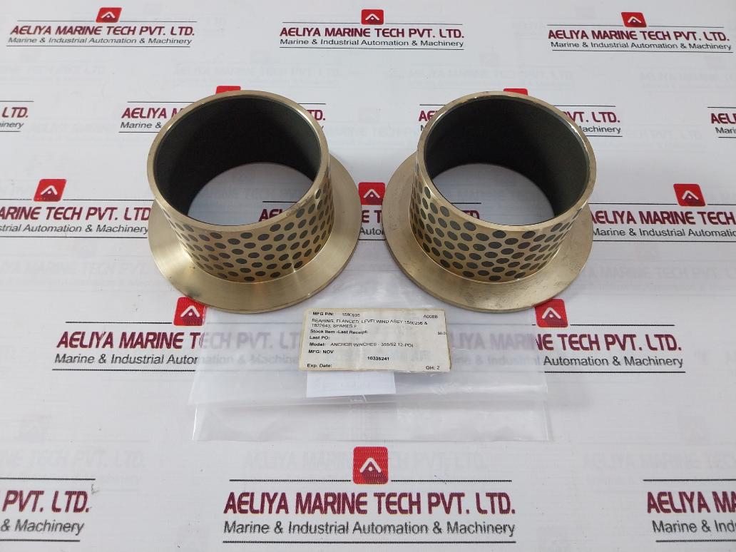 Nov 1580595 Bearing Flanged Level Wind Assembly 1580256 & 1822643 Spare F