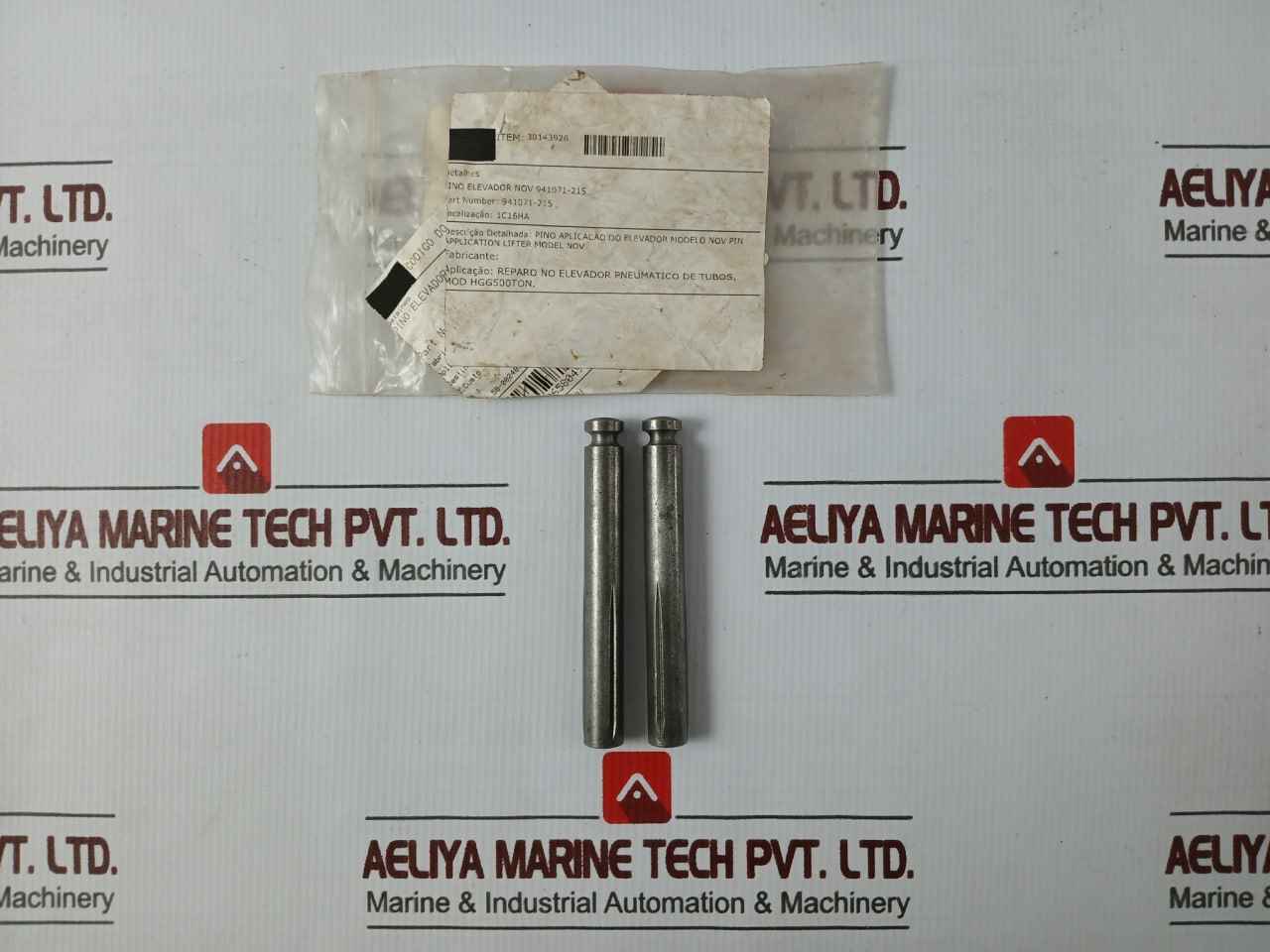 Nov 941071-215 Lifter Pin For Pneumatic Tube Elevator Hgg500Ton
