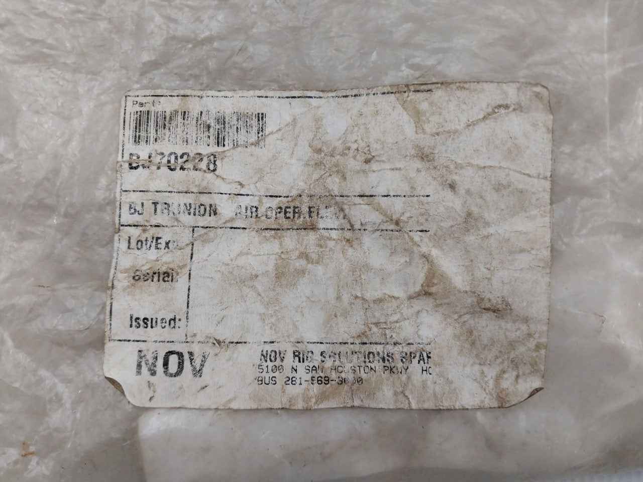 Nov Bj70228 Fixed Flange 30179181