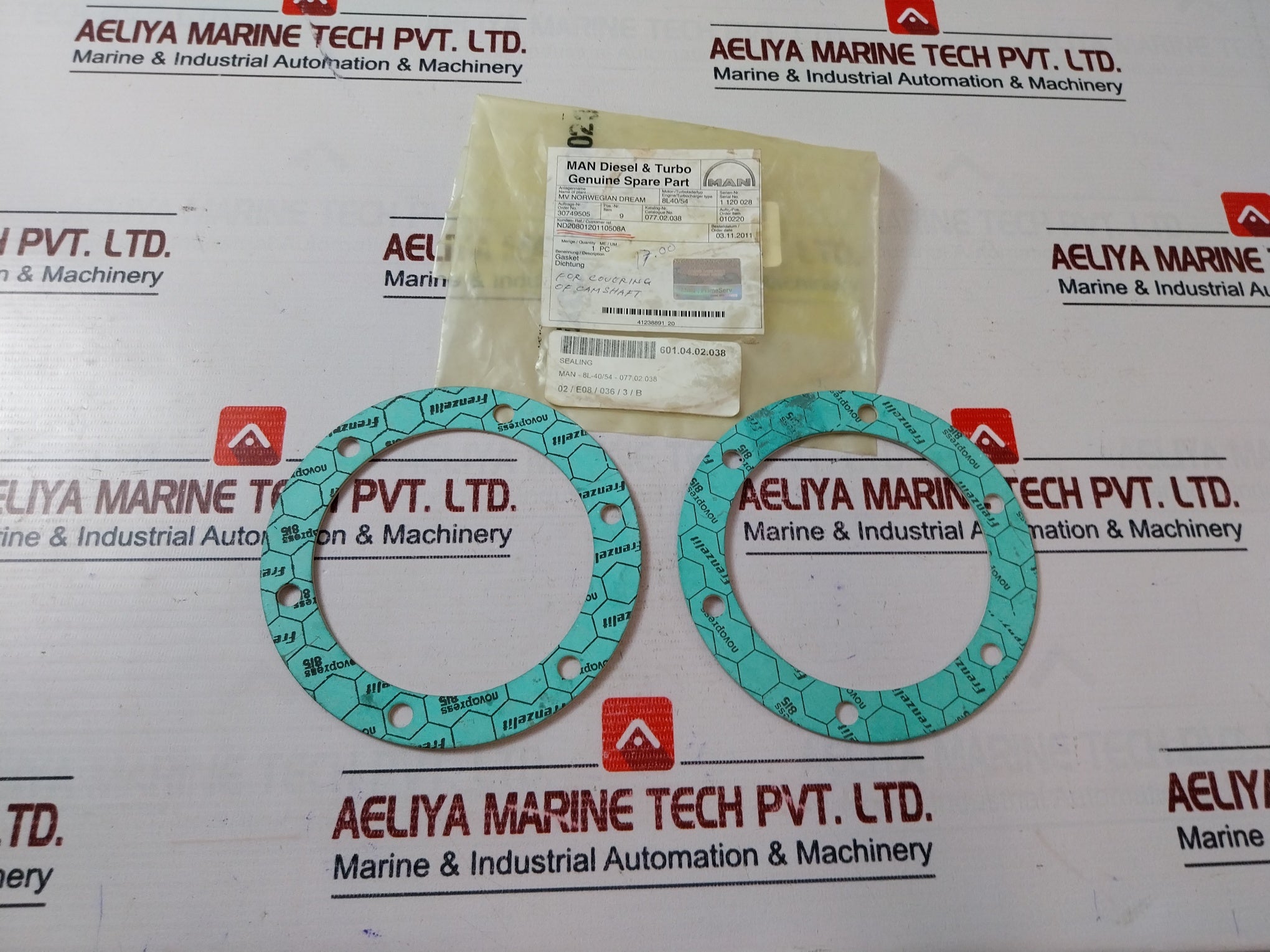 Novapress 815 Gasket Set