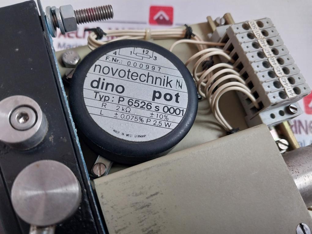 Novotechnik P 6526 S 0001 Remote Control Lever Unit