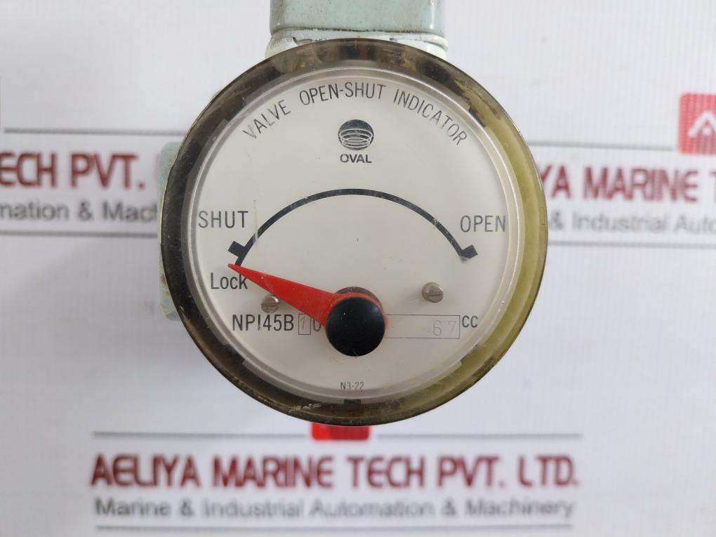 Npi45B10 Oval 67Cc N3-22 Valve Open-shut Indicator