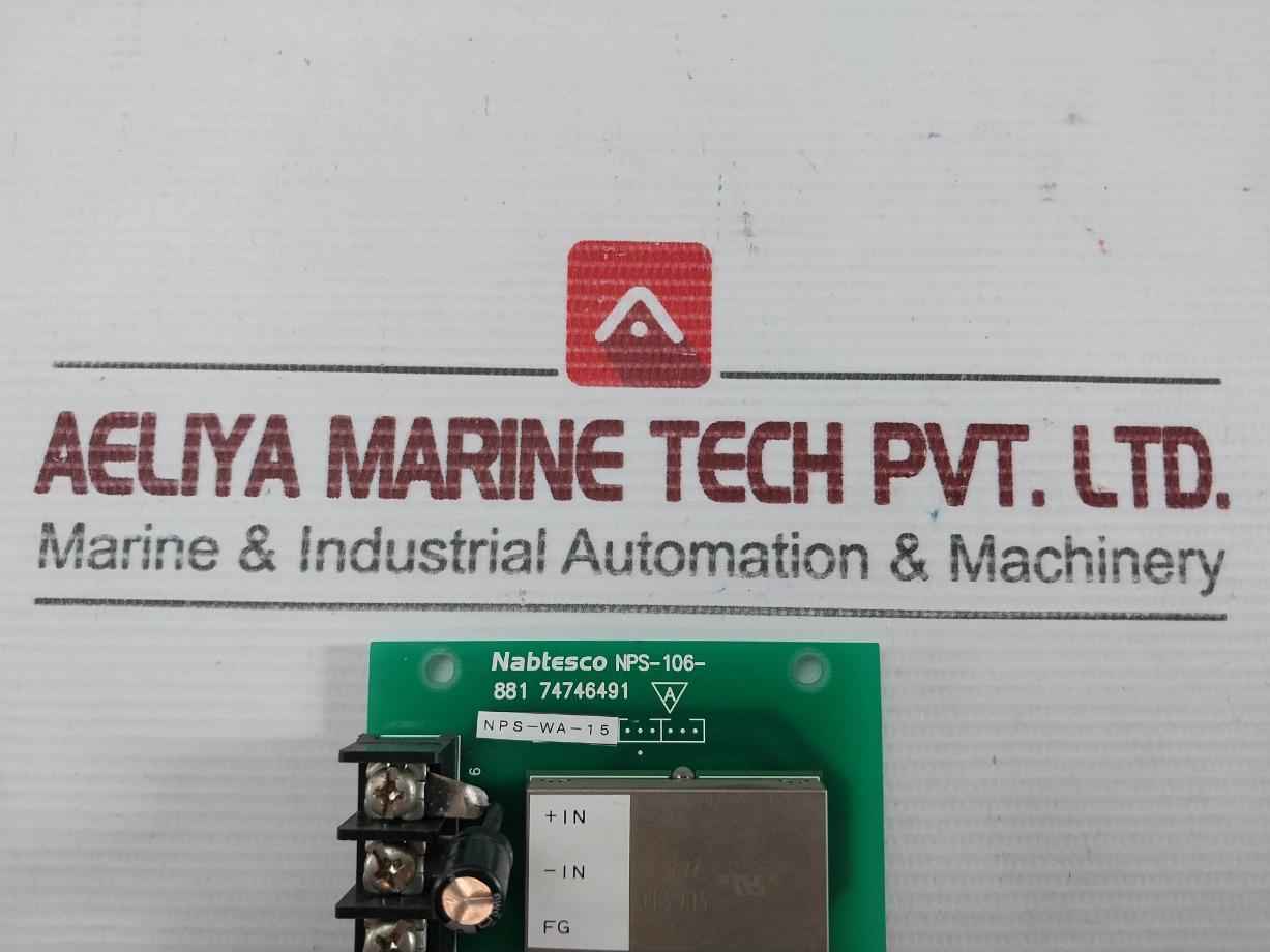 Nps-106-881 Pcb Card Nabtesco