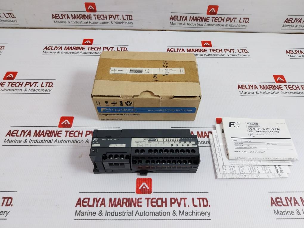Nr1Tw-16T65Dt Fuji Electric T-link Plc I/O Terminal Module Dc24V 7Ma