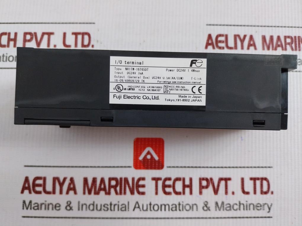 Nr1Tw-16T65Dt Fuji Electric T-link Plc I/O Terminal Module Dc24V 7Ma