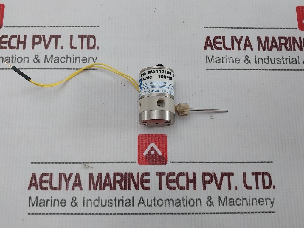 Nresearch Wa112190 Solenoid Isolation Valve 24Vdc 100Psi