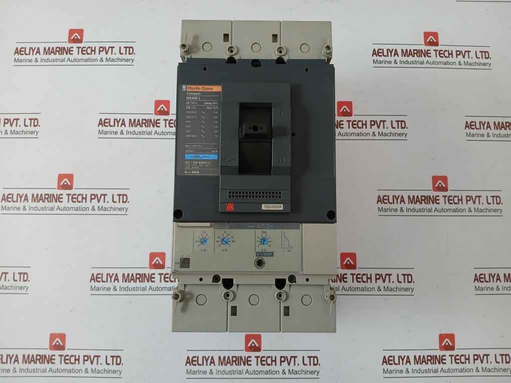 Ns-400L Str23Se 400 Compact Mccb Circuit Breaker 50/60Hz Merlin Gerin