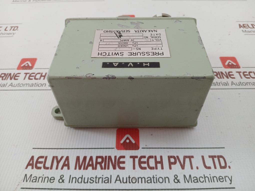 Ns-9-3 Pressure Switch Nakakita Seisakusho Ac100V 5A