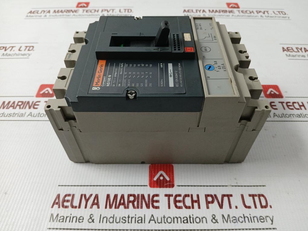 Ns100 N Molded Case Circuit Breaker 750V 50/60Hz Merlin Gerin