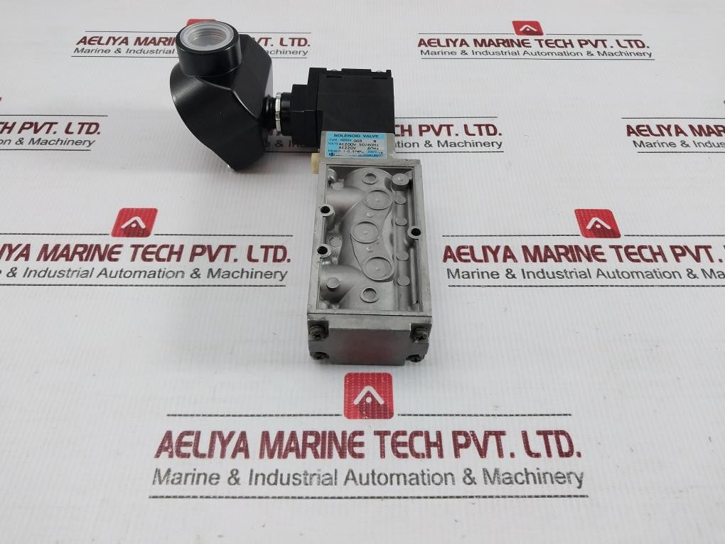 Ns664-003-B-2-Position-Solenoid-Valve-By-Nakakita-Seisakusho-Ac200v-50-60hz-3