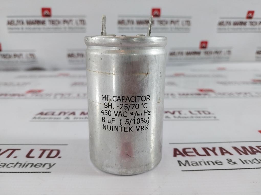 Nuintek Vrk Mf Capacitor, 50/60Hz