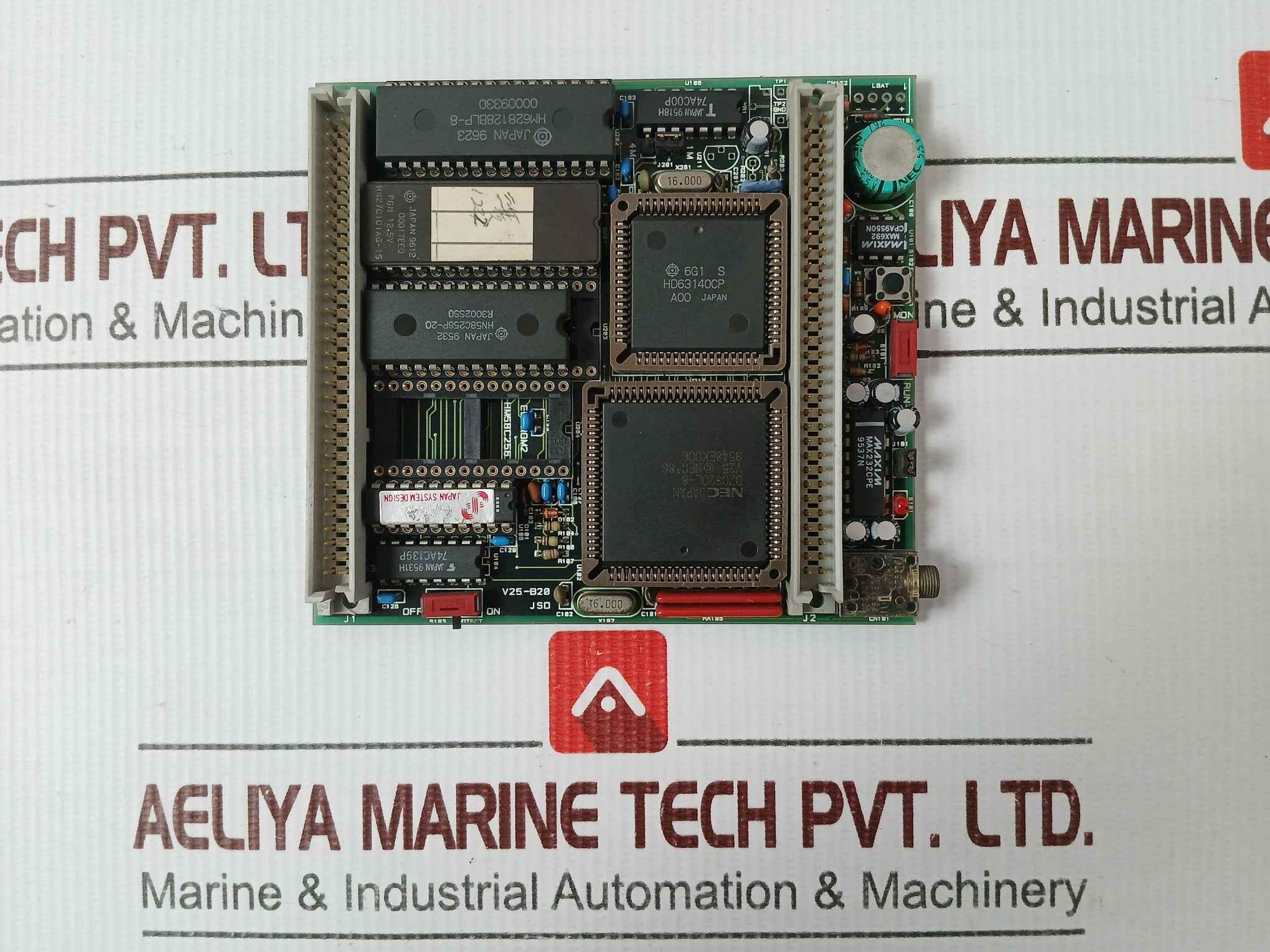 Nunotani Mpu-110.Com Printed Circuit Board Thruster Controller V25-b20-1.3
