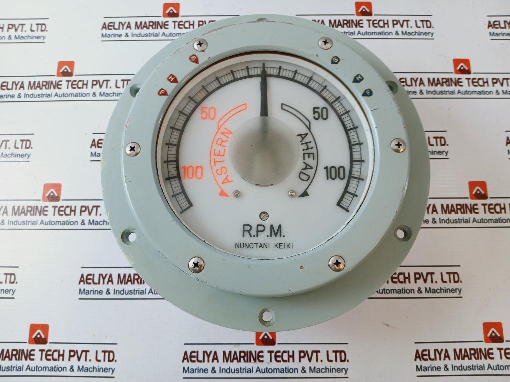 Nunotani ΚΕΙΚΙ Jis F 8521-fe150K0 Electric Propeller Shaft Revolution Indicator For Marine Use Receiver