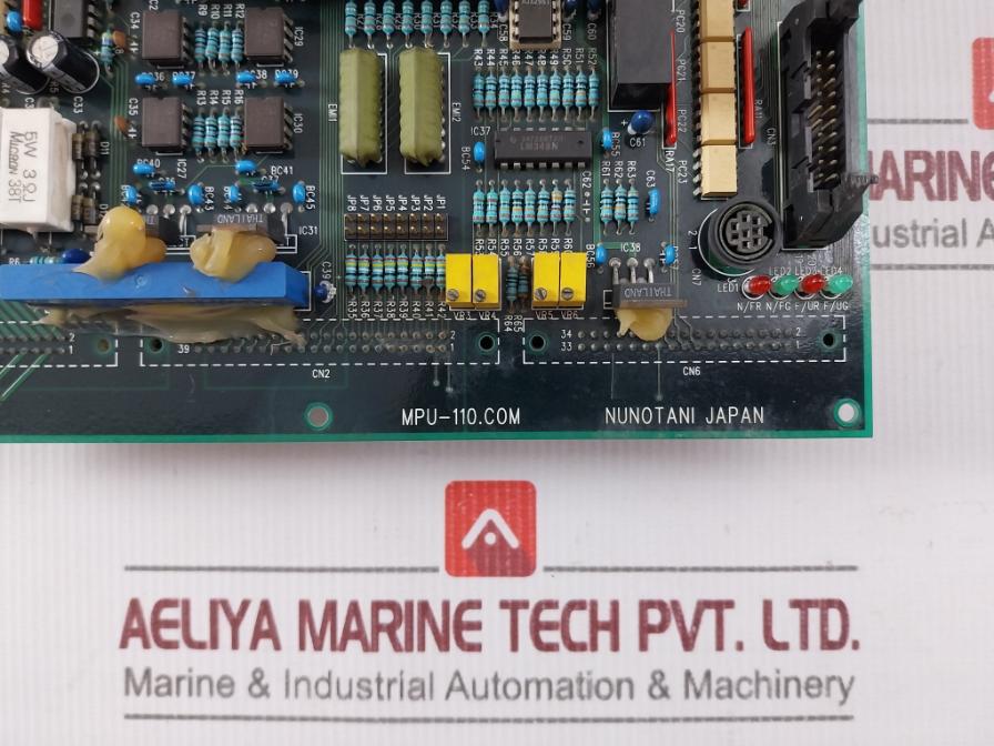 Nunotani Mpu-110.Com Thruster Controller Pcb Board V25-b20-12