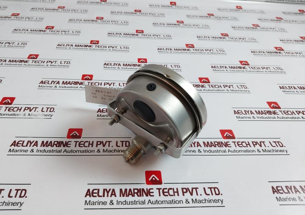 Nuova Fima En837-1 Pressure Gauge 0-5500 Psi / 0-400 Bar Aisi 316L