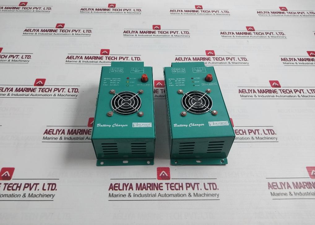 Nuteck B150-24C Battery Charger A073N345 90-300 Vac 24Vdc 6A