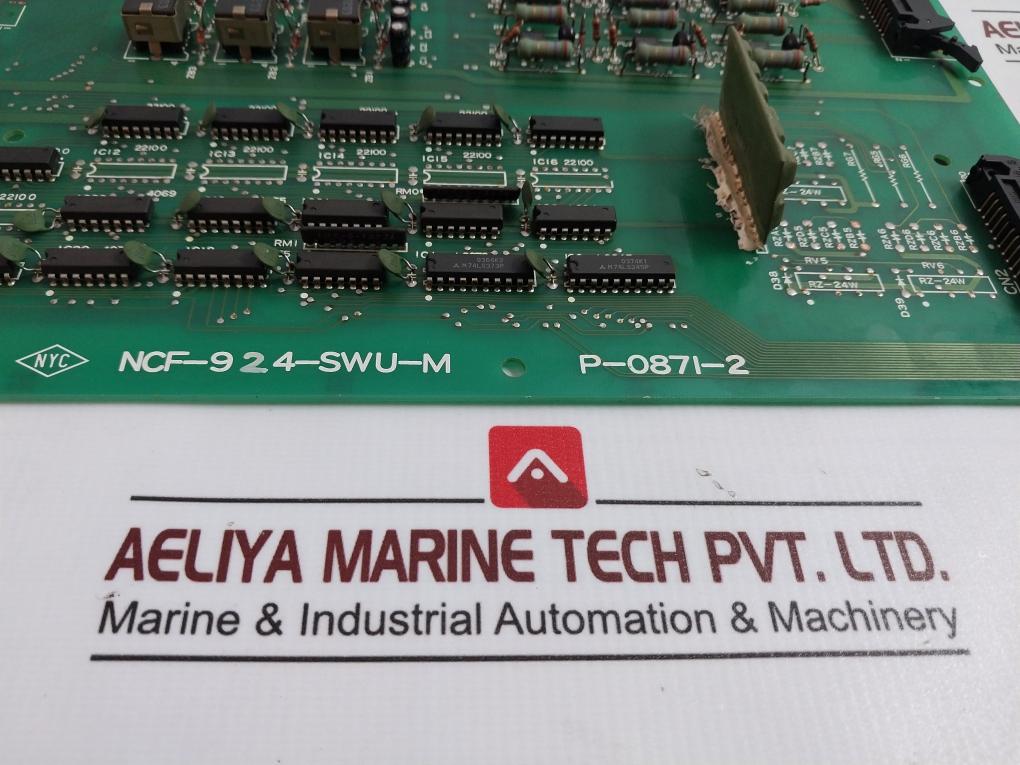 Nyc P-0871-2 Pcb Card Ncf-924-swu-m, M40083