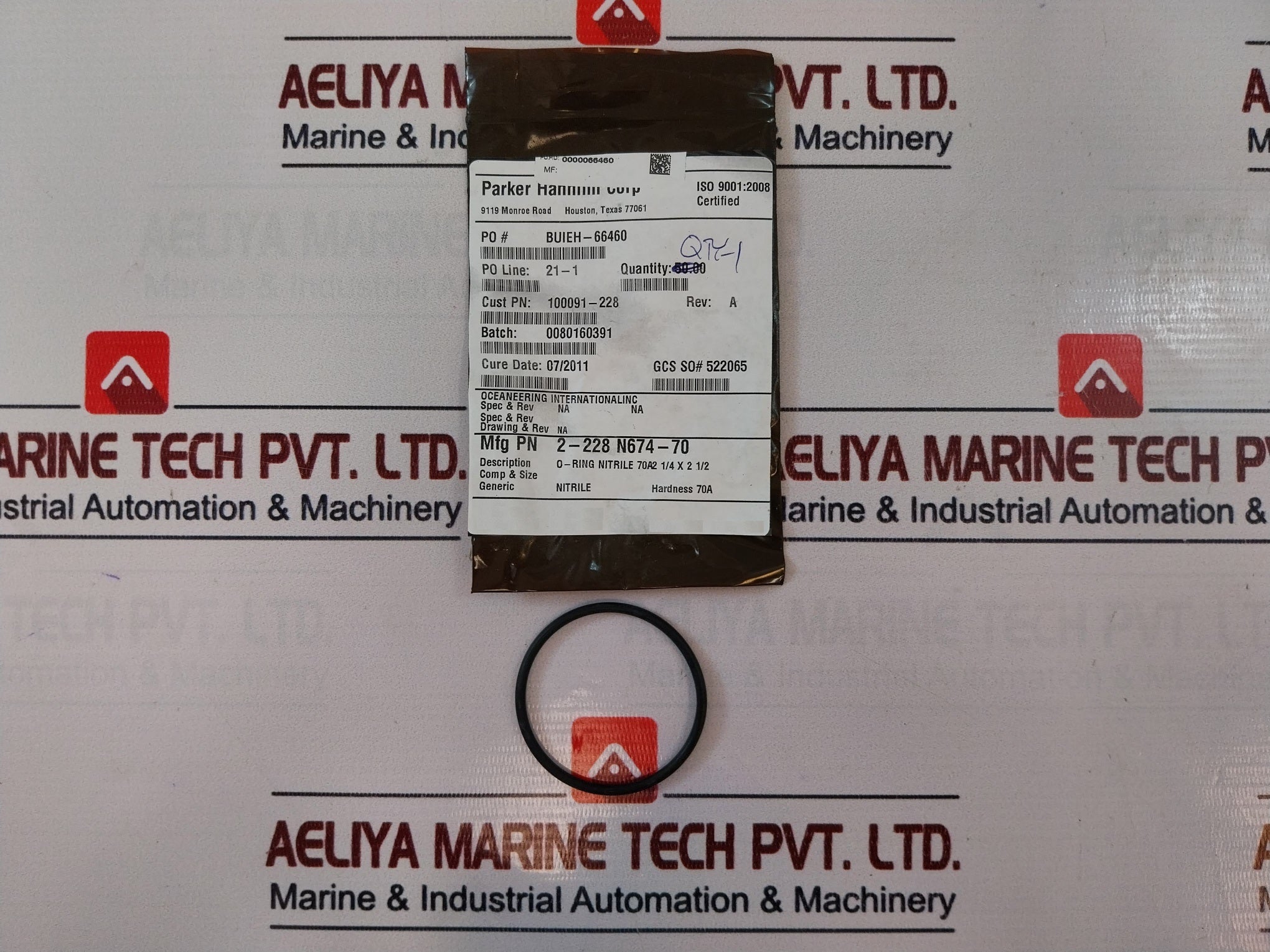 Oceaneering 100295-sk Valve Seal Kit