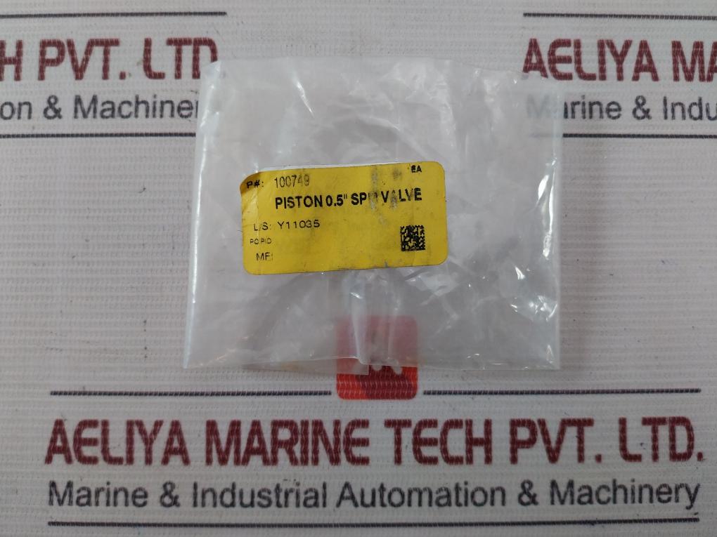 Oceaneering 100749 Piston 0.5" Spm Valve Rev B Y11035