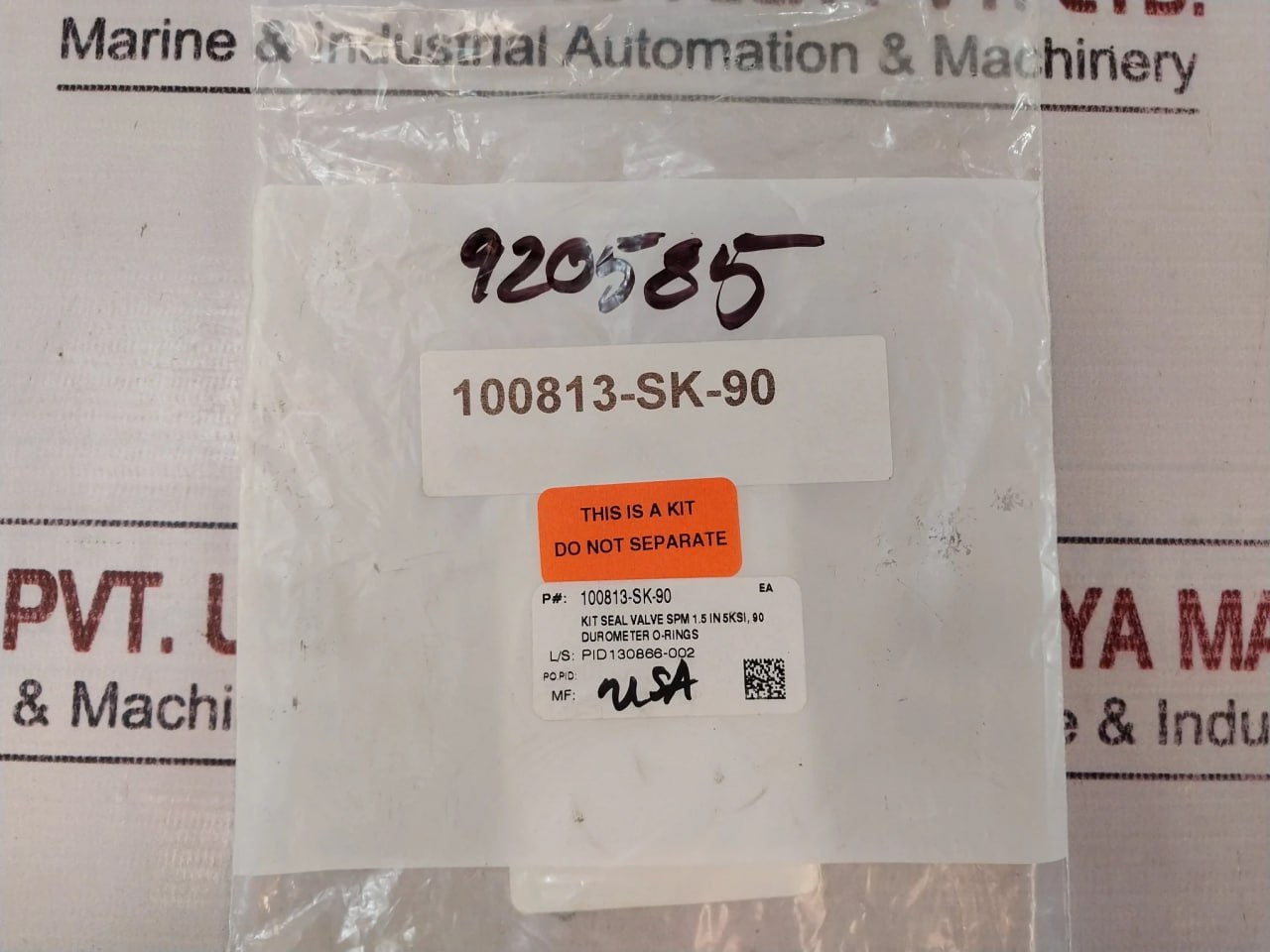 Oceaneering 100813-sk-90 Repair Valve Kit