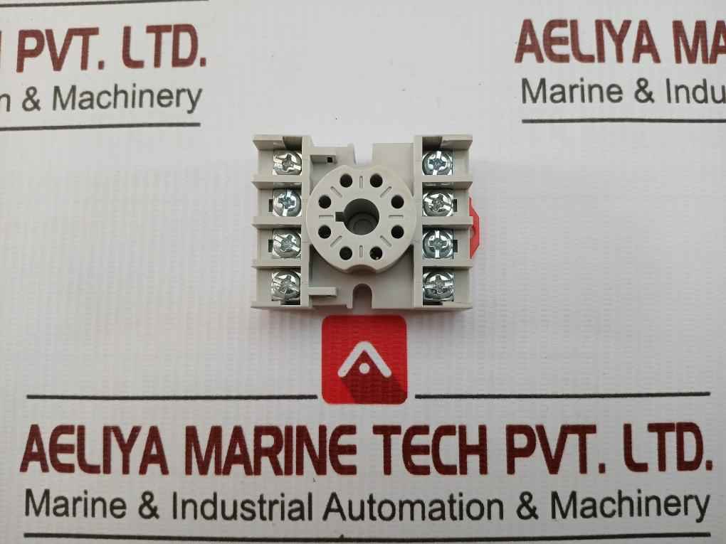 Octal Relay Socket 5X852N Dayton 8 Pin 15A 300V
