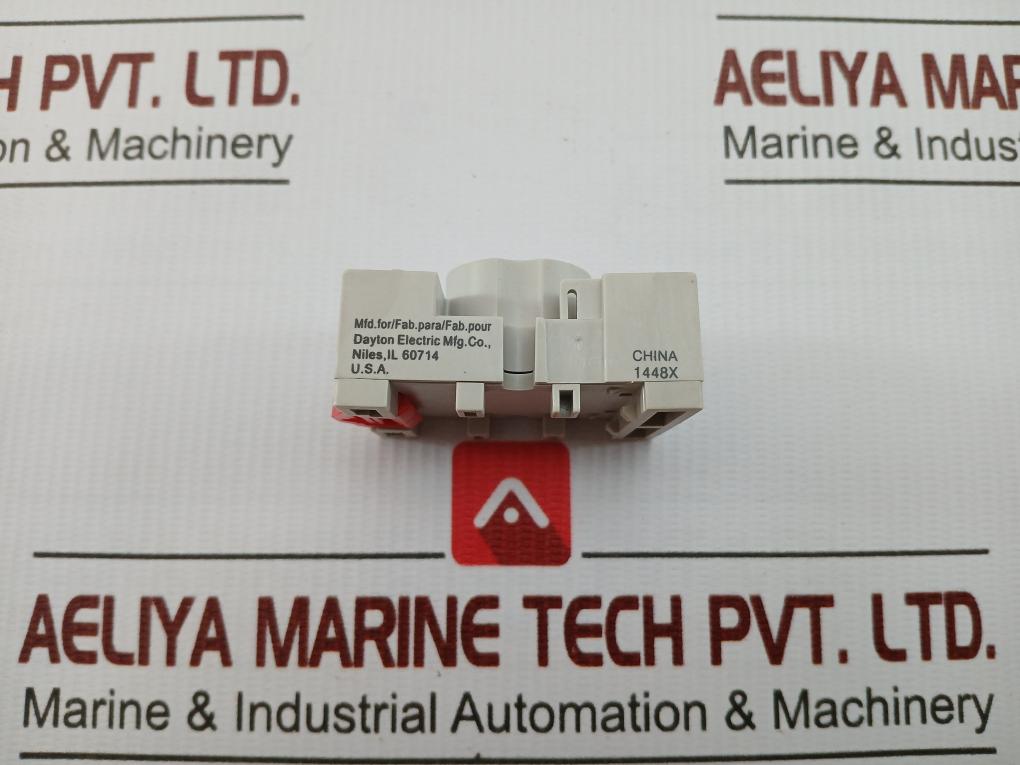 Octal Relay Socket 5X852N Dayton 8 Pin 15A 300V