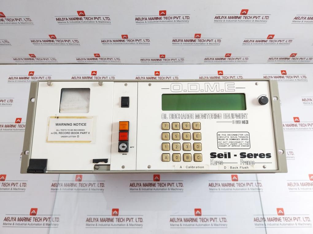 Odme-s 663 Mk Iii Oil Discharge Monitoring System Control 60˚C Seil-seres