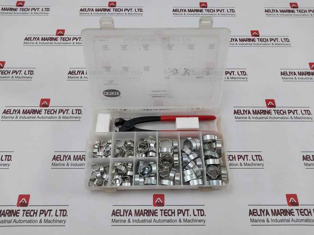 Oetiker 4Tx96 Hose 2-ear Clamp With Jaw Pincer Assort Grainger Set 4E607 4E596