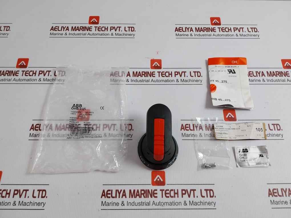 Ohb 65J5 Low Voltage Main Switch Handle Abb