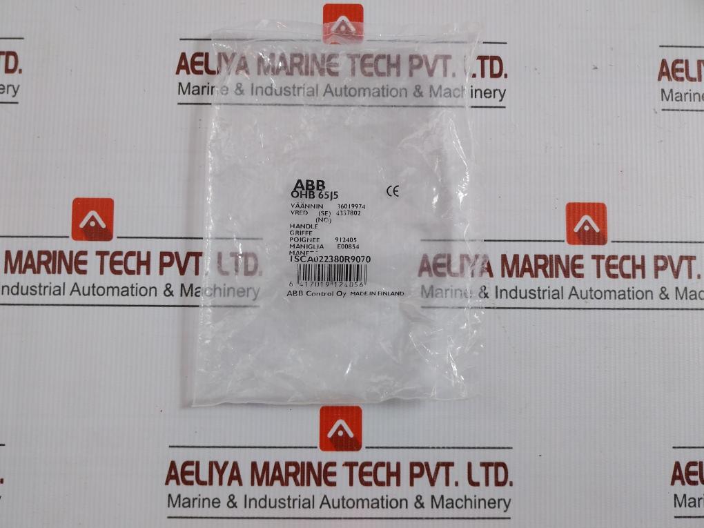 Ohb 65J5 Low Voltage Main Switch Handle Abb