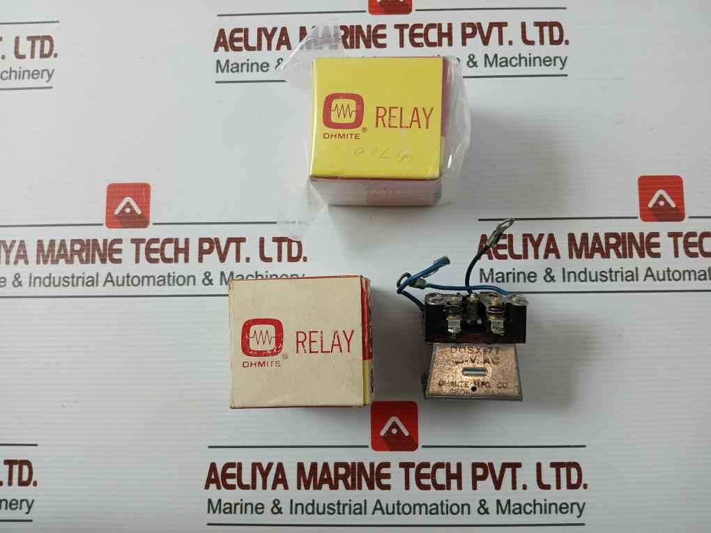 Ohmite Dosx-7T General Purpose Relay 115Vac