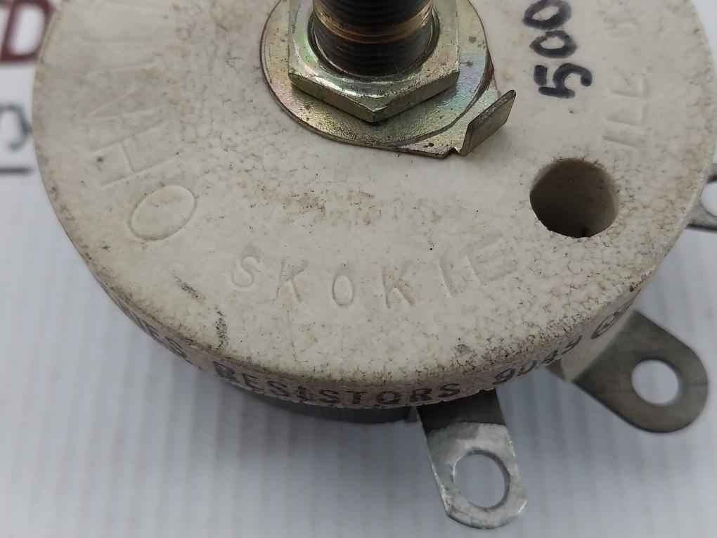 Ohmite Rjs500 Rheostat For Ae Generator 0.316A 500 Ohm