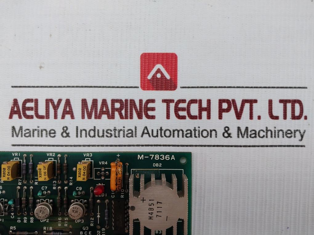 Oil-gear Amplifier Pcb Module M-7836A Musasino