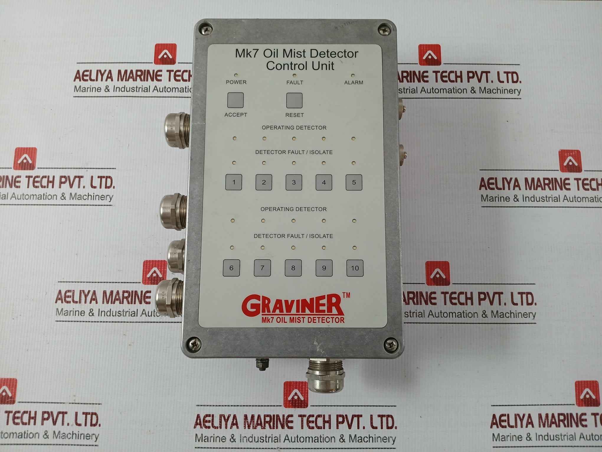 Oil Mist Detector Head Control Unit Set Mk7 Graviner 1-53836-k270 24V