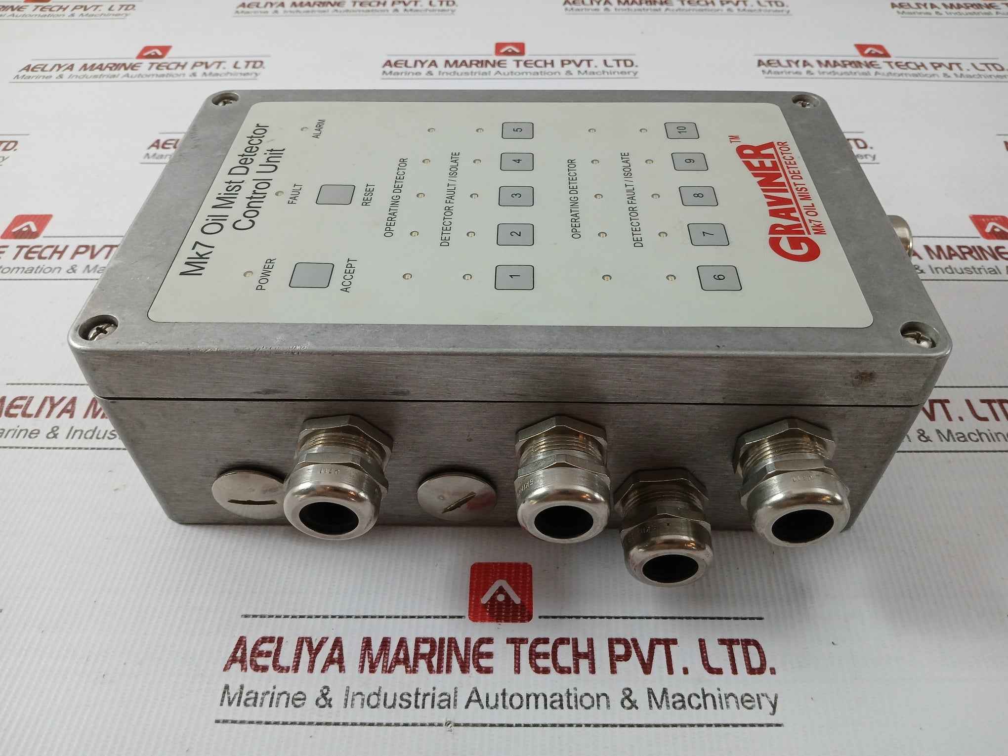 Oil Mist Detector Head Control Unit Set Mk7 Graviner 1-53836-k270 24V