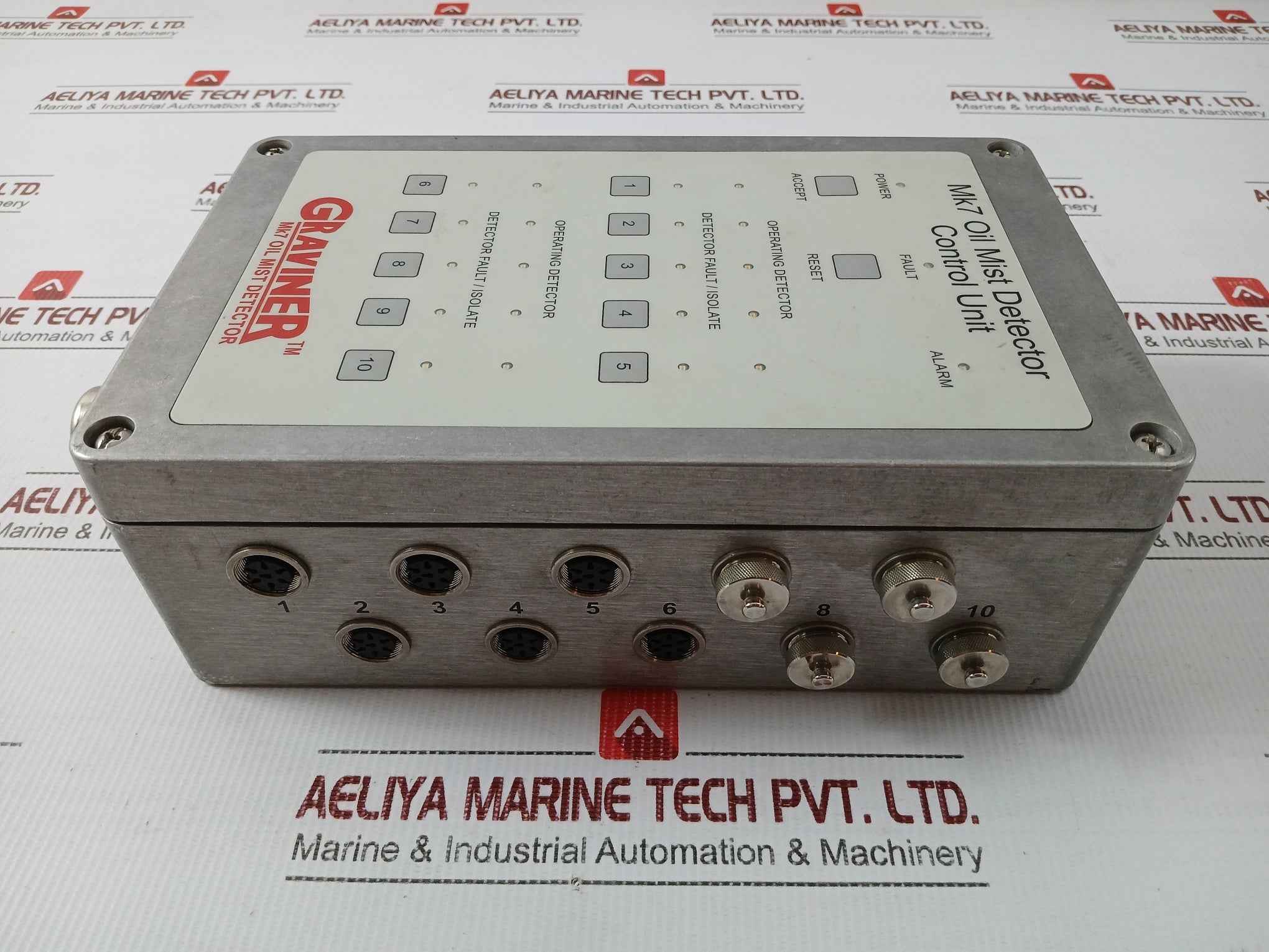 Oil Mist Detector Head Control Unit Set Mk7 Graviner 1-53836-k270 24V