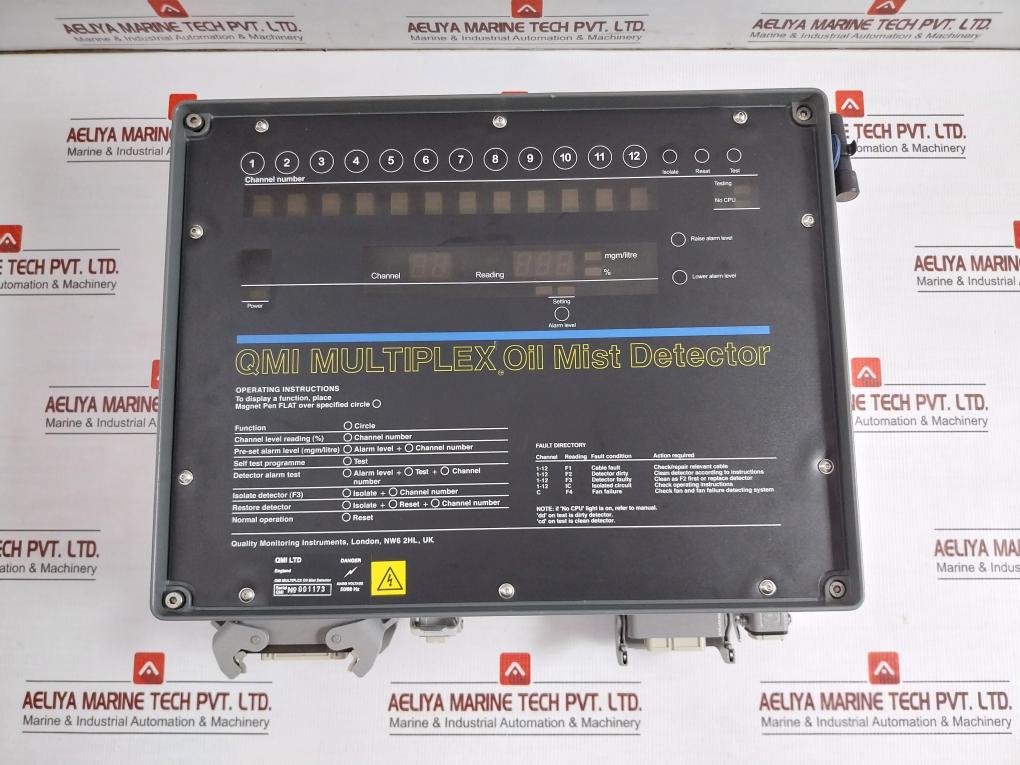 Oil Mist Detector Quality Monitoring Instruments 50/60Hz