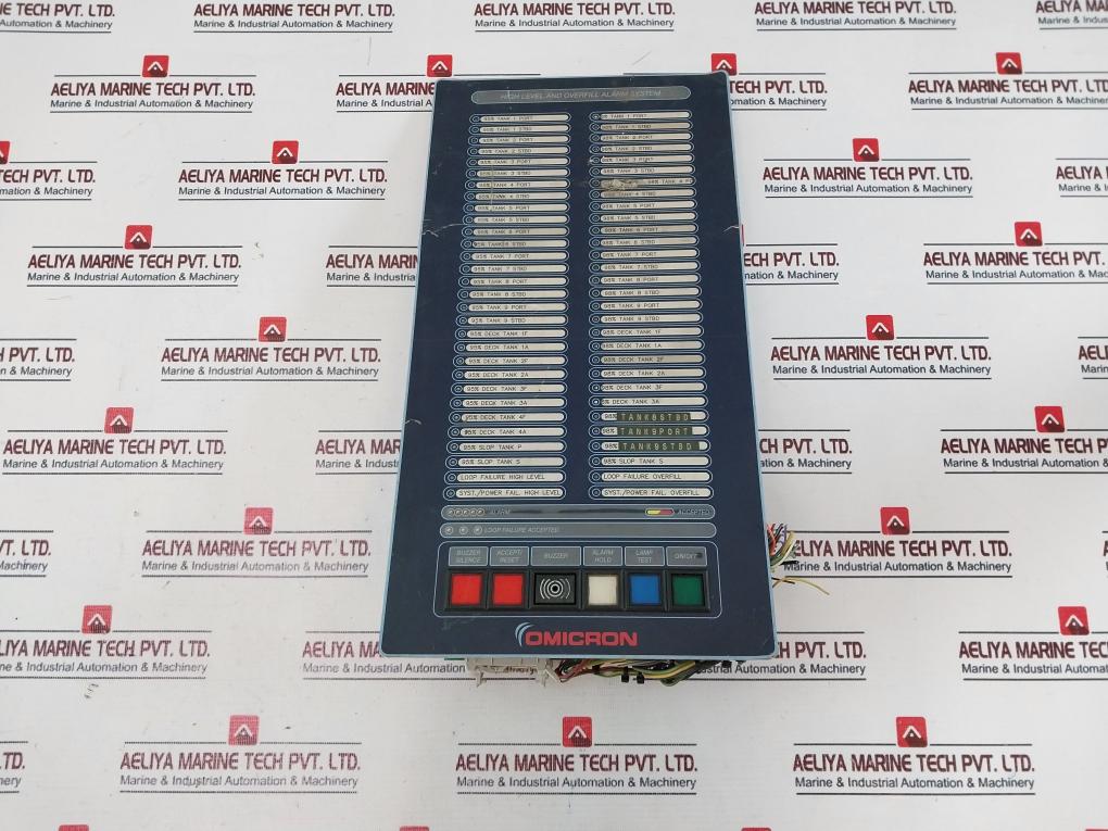 Omicron Je109020 Overfill Alarm System W/ Led Connection Board Tb 02
