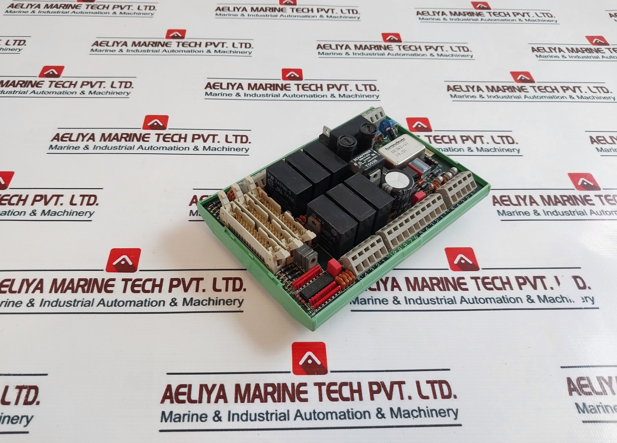 Omicron/ Phoenix Contact Je109030 Pcb Module Cu2 Rev. 1.01