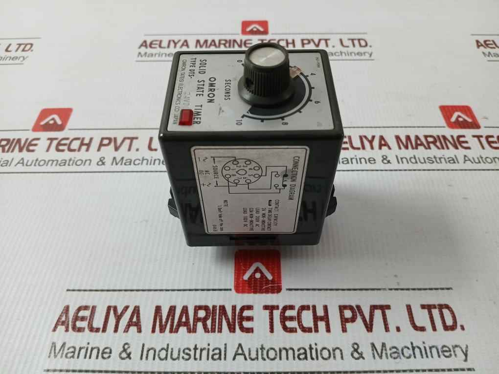 Omron 0-10 Sec 100 Vdc Dts Solid State Timer Dts-24Vdc