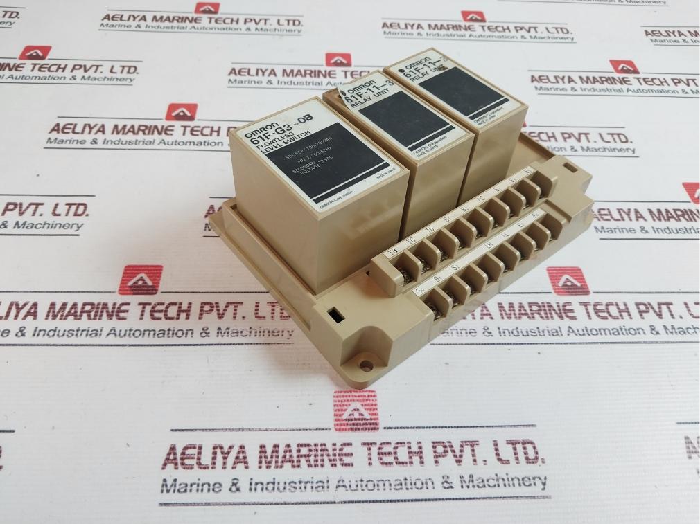Omron 61F-G3-OB/61F-G3-0B Floatless Level Switch with Relay Unit 61F-11-3
