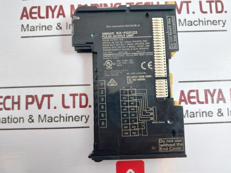Omron Automation Nx-pg0122 Plc Expansion Module Positioning Pulse Output