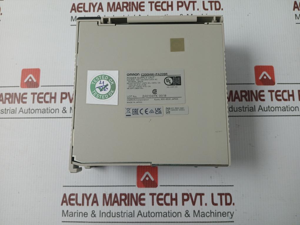 Power Supply Unit C200Hw-pa209R Omron 50/60Hz