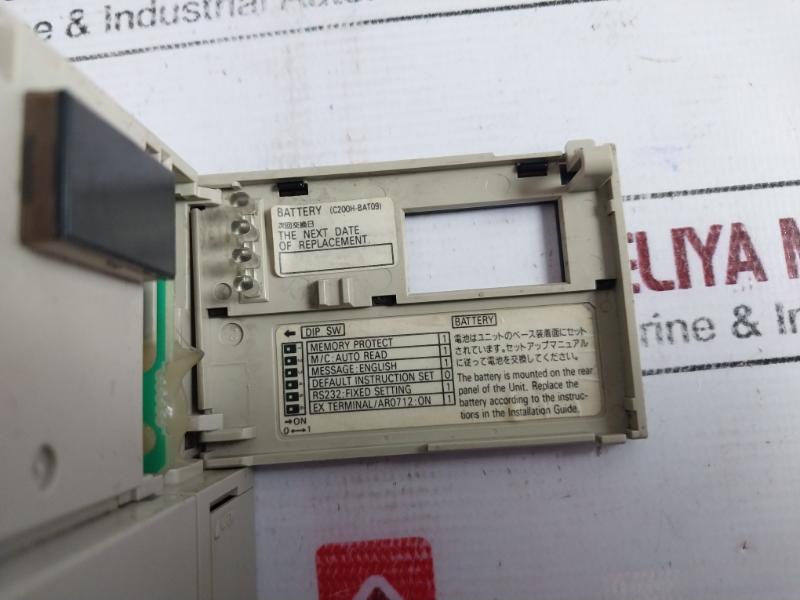 Omron C200He-cpu32 Sysmac Cpu Unit Programmable Controller