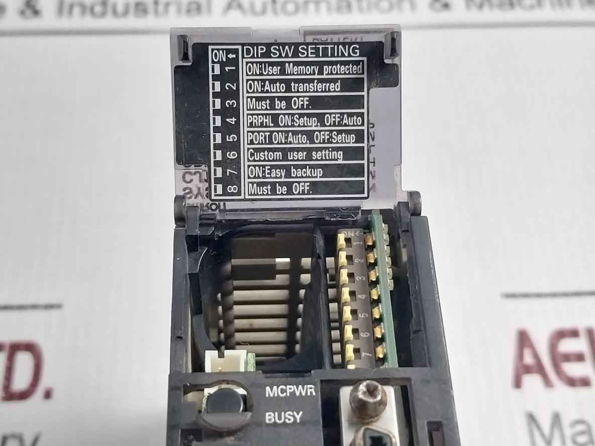 Omron Cj1m-cpu12 Programmable Logic Controller Ver 4.0