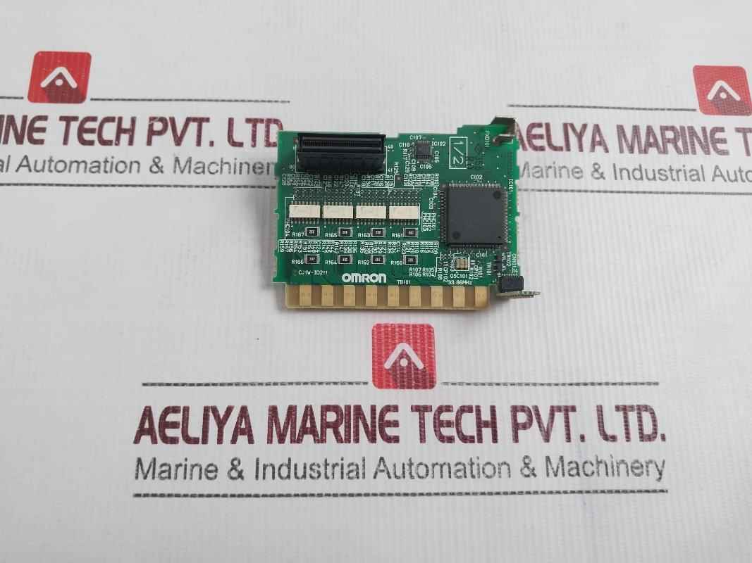 Omron Cj1W-id211 Pcb For Dc Input Unit 94V-0